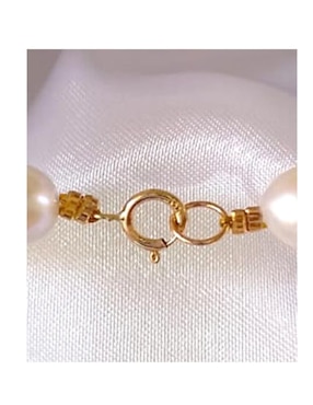 Collar de esfera Greg J.M. de oro amarillo 14 K