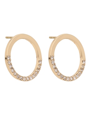 Arracadas Nine West con acabado brillante