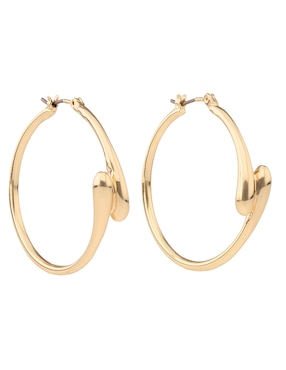 Arracadas Nine West con acabado brillante