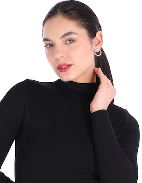 Arracadas Nine West con acabado brillante