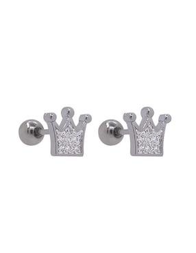 Broqueles de corona Sinestro Oro Angelus con acabado pavé zirconia