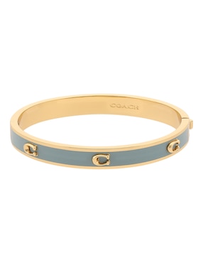 Pulsera Coach 7.1 Pegged C Enamel Bangles con acabado brillante