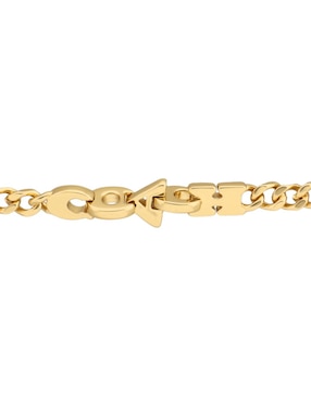 Pulsera Coach 8.1 Jumbled Link Logo