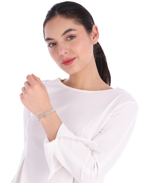 Pulsera Nine West con acabado brillante