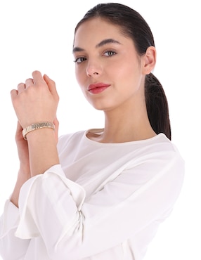 Pulsera Nine West con acabado brillante
