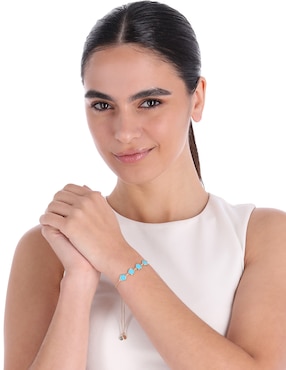 Pulsera Dkny Polly con acabado esmaltado