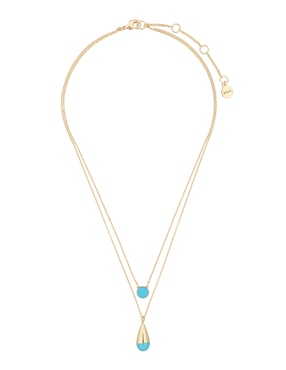 Collar de varios hilos de gota Dkny Polly