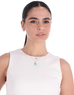 Collar de varios hilos de gota Dkny Polly