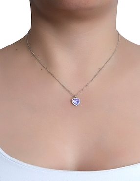 Collar con dije de corazón Westies