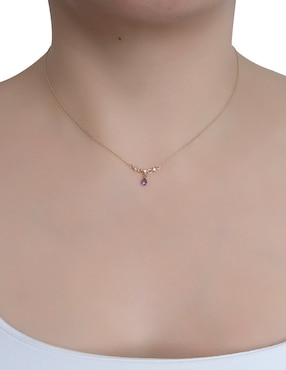 Collar de gota Carré
