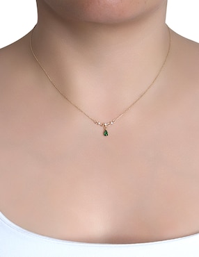 Collar de gota Carré