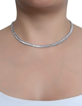 Collar Westies Metales Cristal