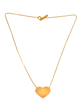 Collar de corazón Aurela 18K 18 K