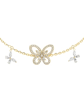 Brazalete Guess Lily con acabado brillante