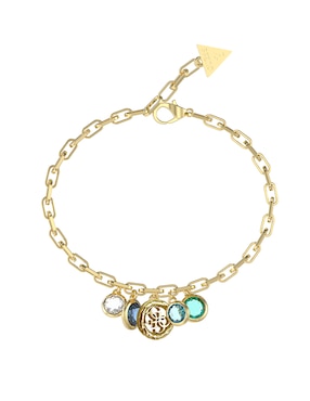 Brazalete Guess Petra con acabado brillante