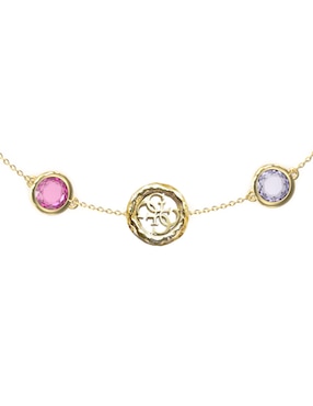 Brazalete Guess de baño de oro Petra