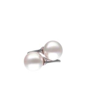 Anillo Majorica Twins & Triplets P 925 de plata perla pulido