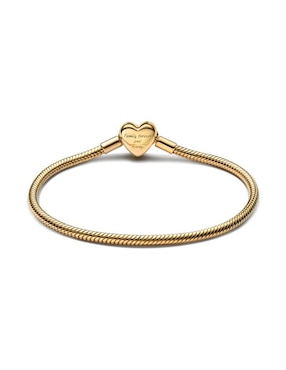 Brazalete Pandora de plata con zirconia cúbica p 925 Moments con acabado brillante