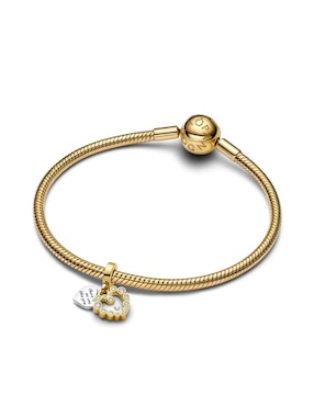 Charm de corazón Pandora moments de plata P 925