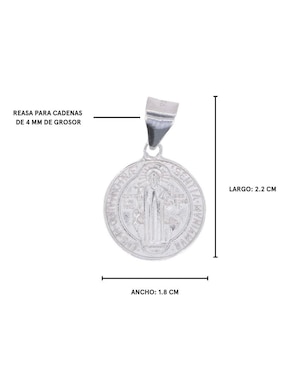 Dije Crixus Joyeria de plata P 925