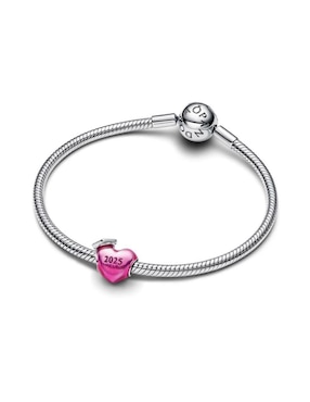 Charm de corazón Pandora moments de plata P 925