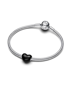 Charm de corazón Pandora moments de plata P 925