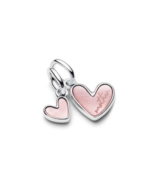 Charm de corazón Pandora moments de plata P 925