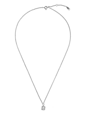 Collar de letra b Sofia Blum de plata P 925