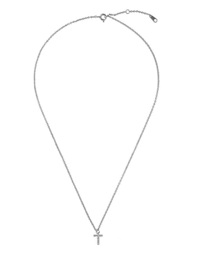 Collar de letra t Sofia Blum de plata P 925