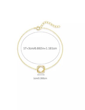 Pulsera Mink de plata P 925 con acabado brillante