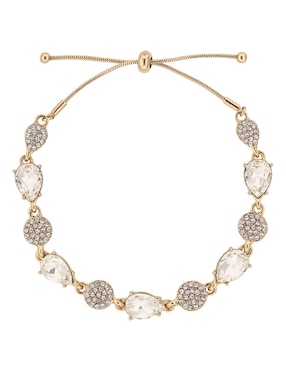 Brazalete Givenchy con cristal Ivory Runway con acabado brillante