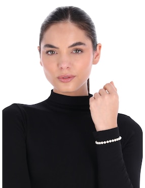 Brazalete Lauren Ralph Lauren Evangeline con acabado pulido