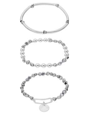 Set de pulsera Nine West Stormy Beads