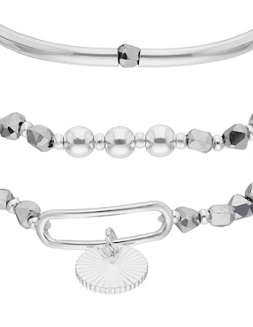 Set de pulsera Nine West Stormy Beads