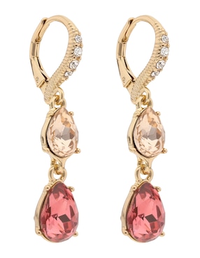Aretes de gota Givenchy con acabado brillante cristal