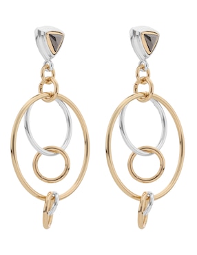 Aretes Nine West con acabado brillante