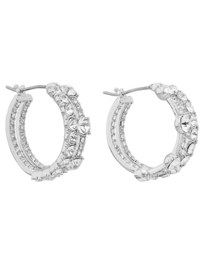 Arracadas Givenchy con acabado brillante cristal