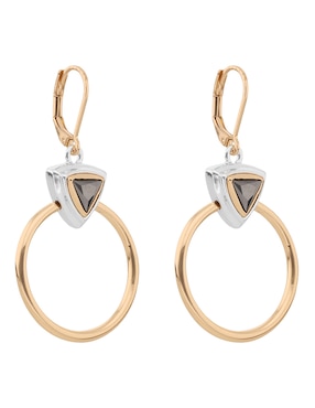 Aretes Nine West con acabado brillante