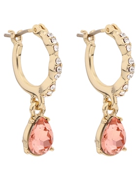 Arracadas de gota Givenchy con acabado brillante cristal