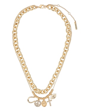 Collar de varios hilos Nine West Love Charms