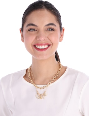 Collar de varios hilos Nine West Love Charms