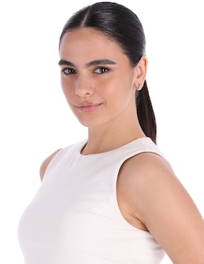 Arracadas Lauren Ralph Lauren Eleanor con acabado brillante