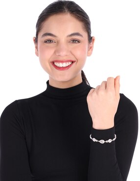 Brazalete Givenchy con cristal Ocean Eyes Neutral