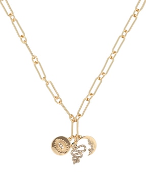 Collar con dije Nine West Love Charms