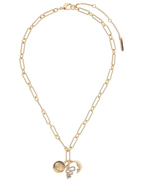 Collar con dije Nine West Love Charms