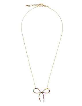 Collar de moño Sofia Blum 14 K