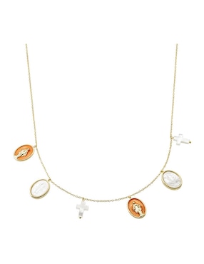 Collar ovalado Carmela Mía de plata P 925