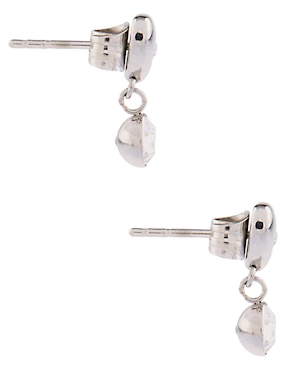 Aretes de corazón Brosway Chra con acabado brillante cristal