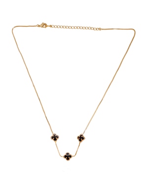 Collar de trébol Aurela 18K 18 K