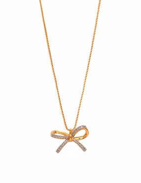 Collar de moño Aurela 18K 18 K